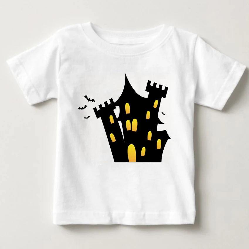 

Halloween Cartoon T-Shirt Tops Cartoon Children T Shirts Boys Kids T-Shirt Clothing Baby Girls T-Shirts Cotton Clothing T-shirt