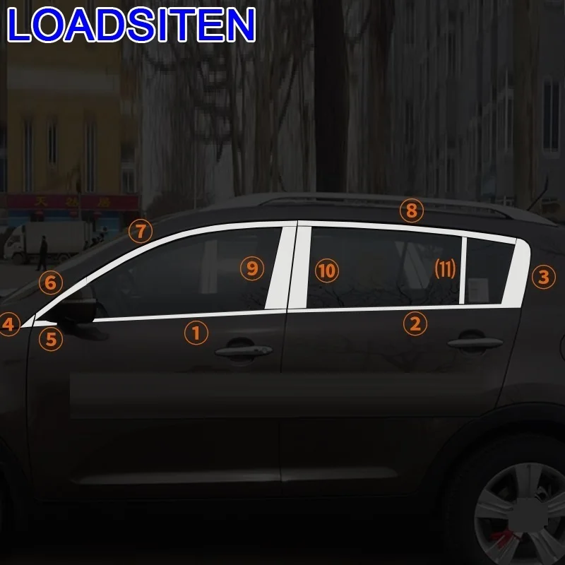 Автомобильные хромированные оконные ножные педали для дверей и экстерьеров