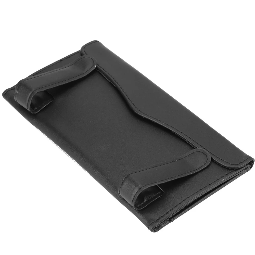 

Car Tissue Box Visor Hanging Rhinestone Decoration PU Leather Box Paper Towel Case Auto Accessories Interior For Women