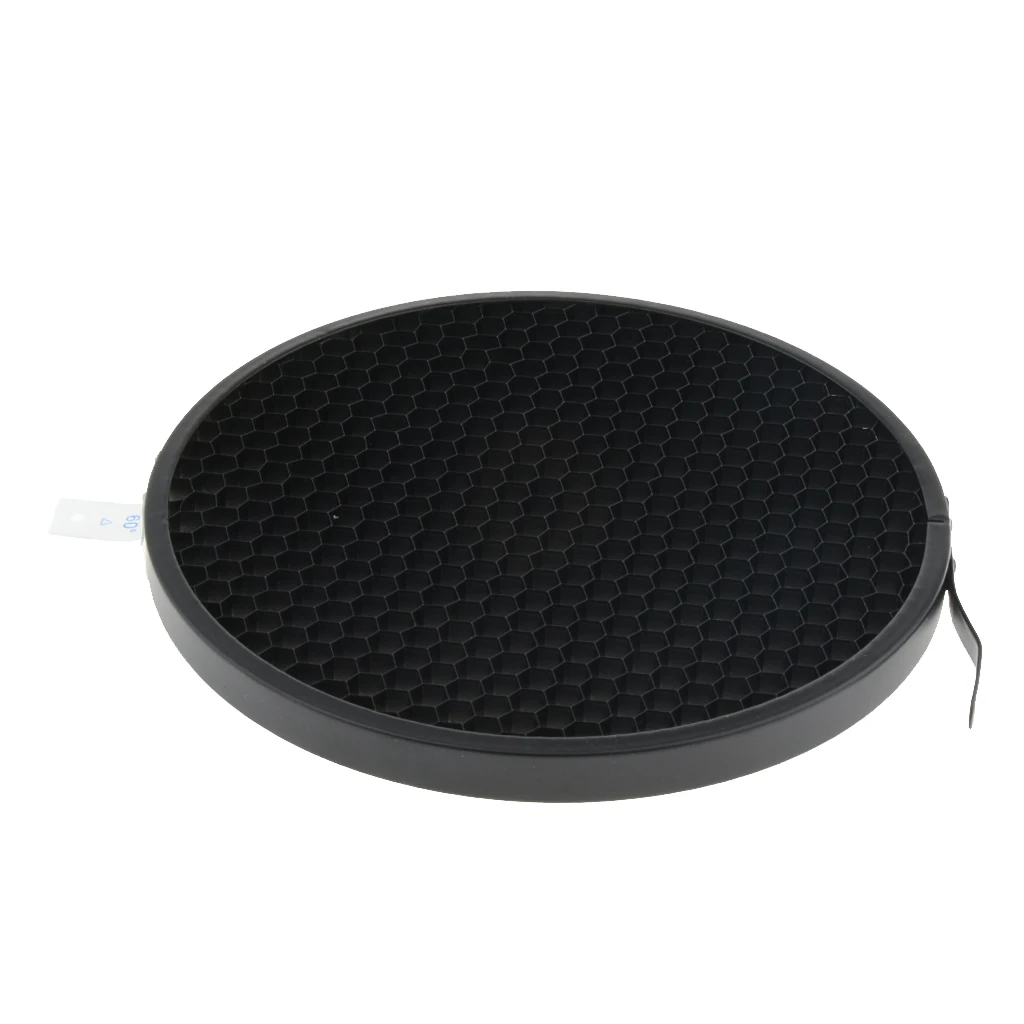 

60° Honeycomb Grid Mesh Kit for Light Strobe 7 Inch Standard Reflector Diffuser