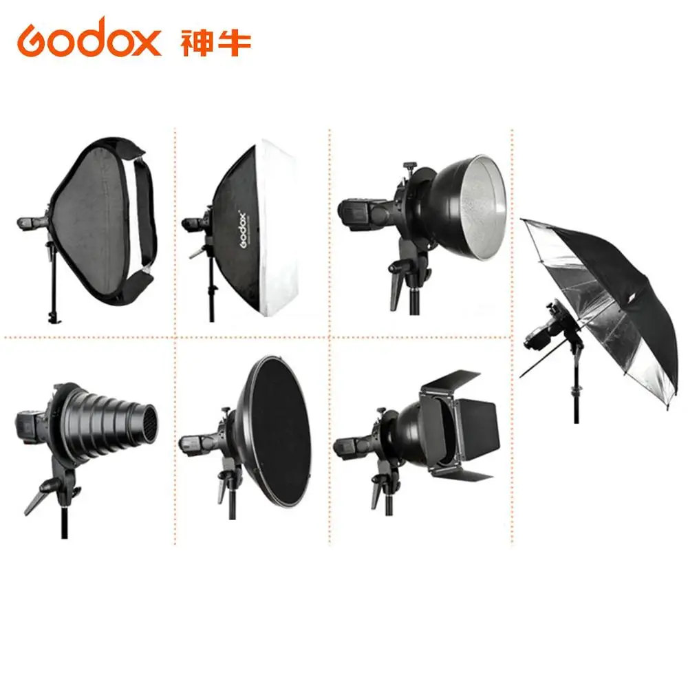Кольцевой софтбокс Godox S type с отражателем кольцевой софтбокс|Аксессуары для
