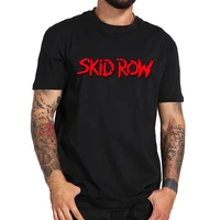 skid row t shirt american heavy metal band tshirt 100 cotton soft high quality breathable short sleeve tee tops