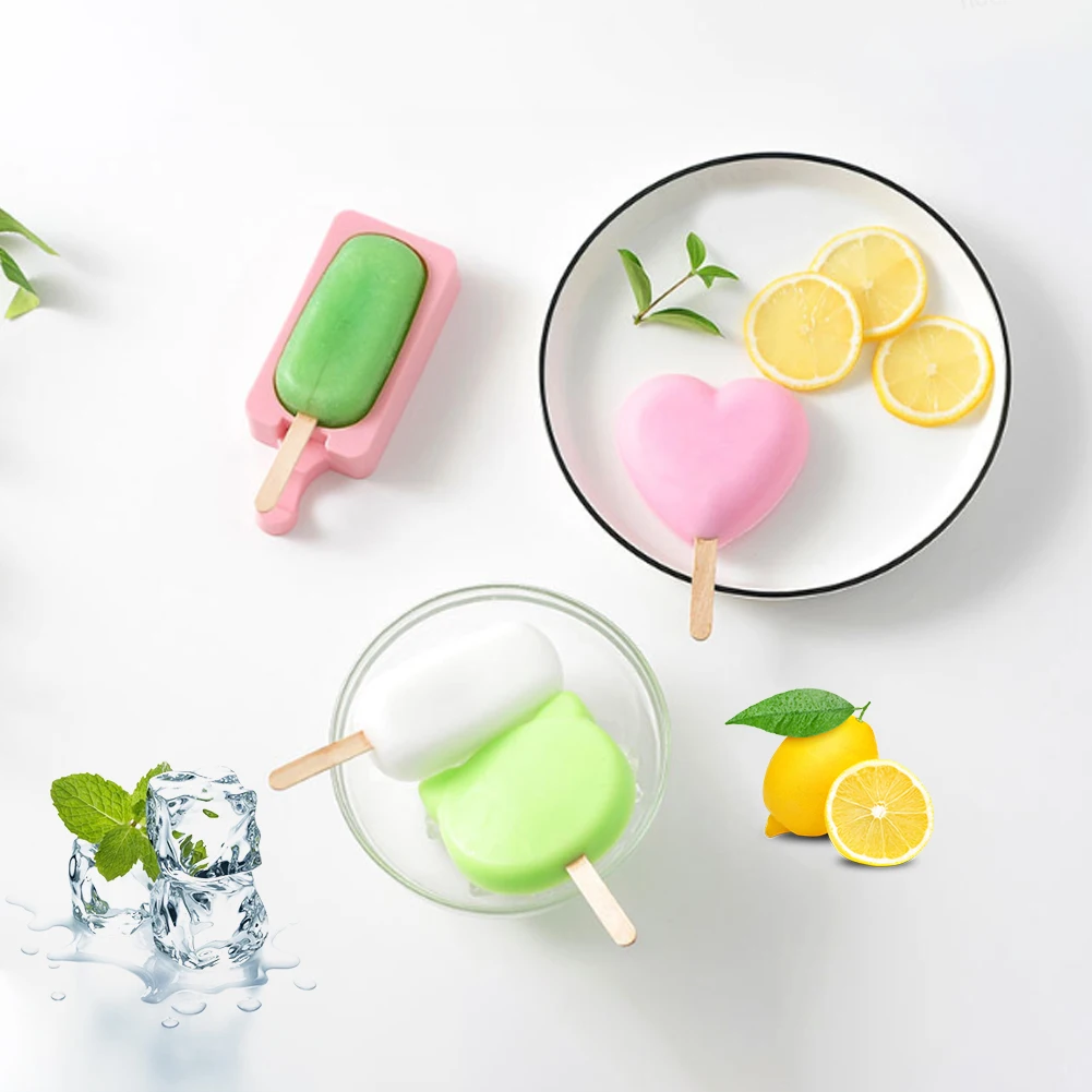 Силиконовая форма для мороженого ручной работы Diy Форма поп-форма DIY | Дом и сад