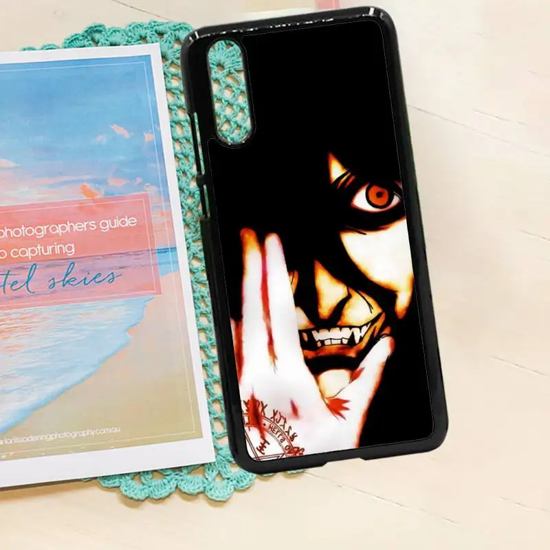 

Alucard Hellsing japanese anime manga high quality Phone Case PC for iPhone 11 12 pro XS MAX 8 7 6 6S Plus X 5S SE 2020 XR