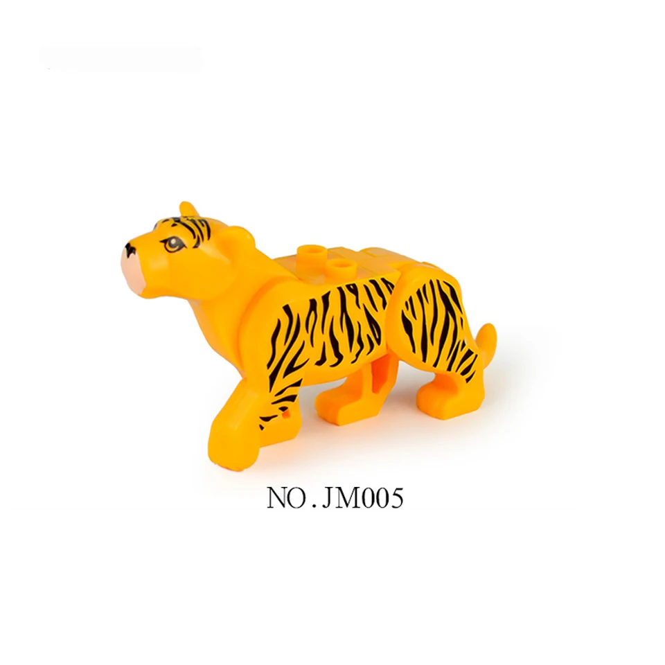 7 шт./компл. новая Просвечивающая модель животных леопард апельсиг корова