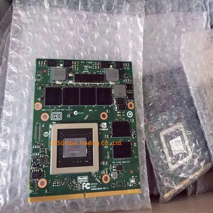 Оригинальная Видеокарта GTX 770M GTX770M VGA N14E-GS-A1 3 ГБ DDR5 для ноутбука Dell Alienware M17X M18X MXM 3,0 тест