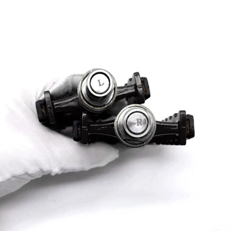 

Litepro 2 Pairs Bike Pedal 3 Palin Sealed Bearing Quick Release Pedal with Pedal Extender Adapter, Silver & Black