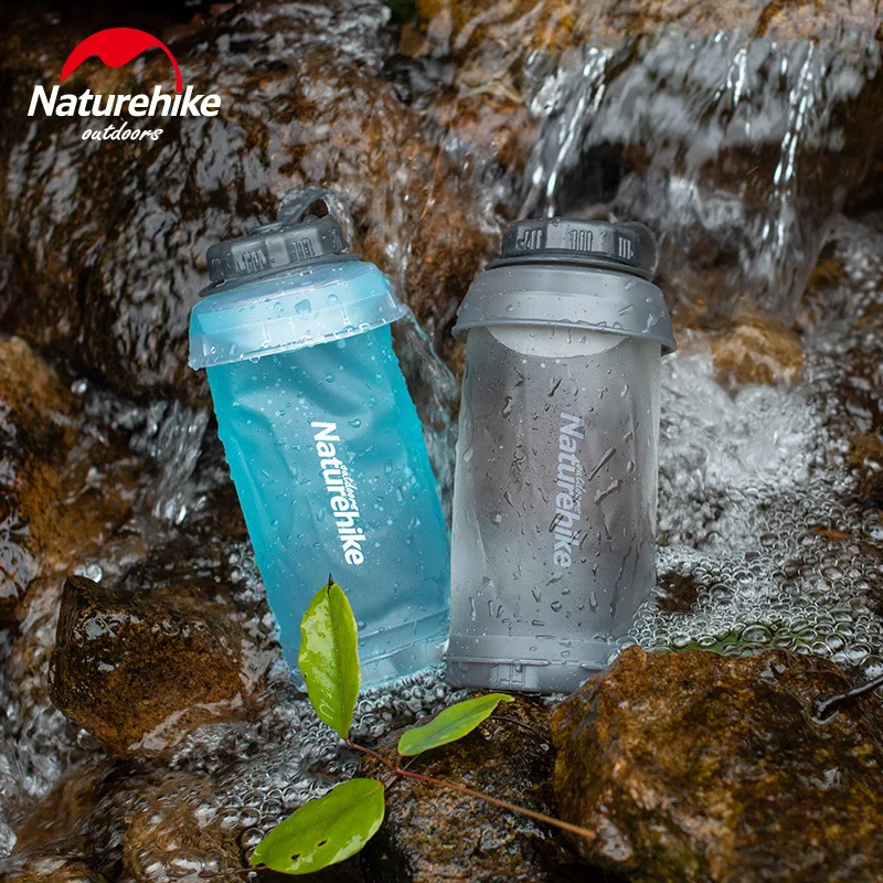 Naturehike 750 мл ТПУ Мягкая чашка портативный Открытый Пешие прогулки Велоспорт Спорт