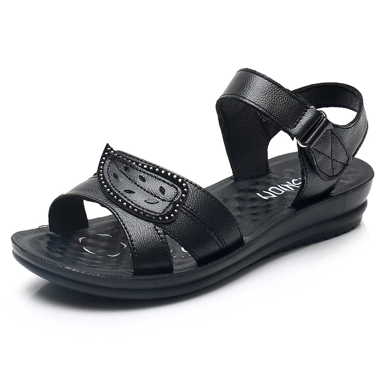 Сандалии ZZPOHE женские на мягкой подошве Нескользящие модные босоножки для