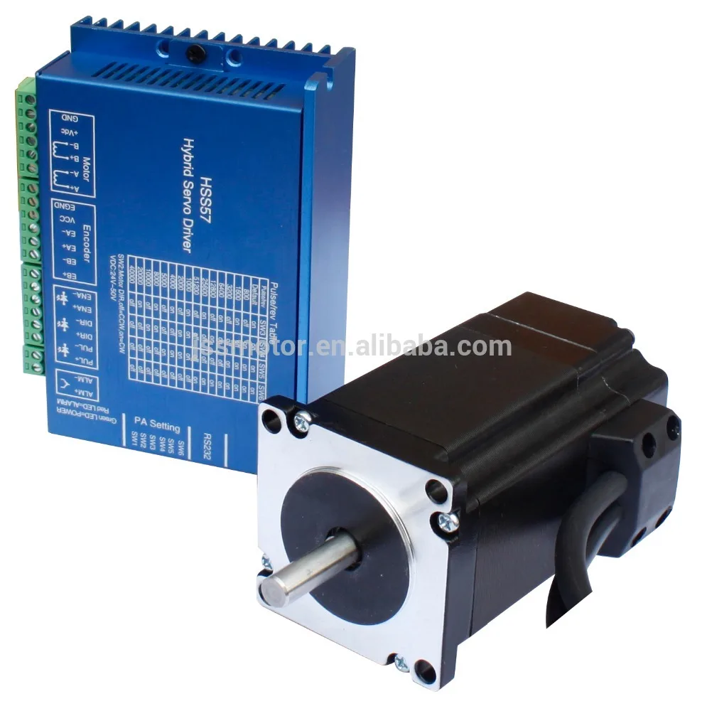 

NEMA34 closed loop stepper motor nema 34 stepper motor kit for cnc