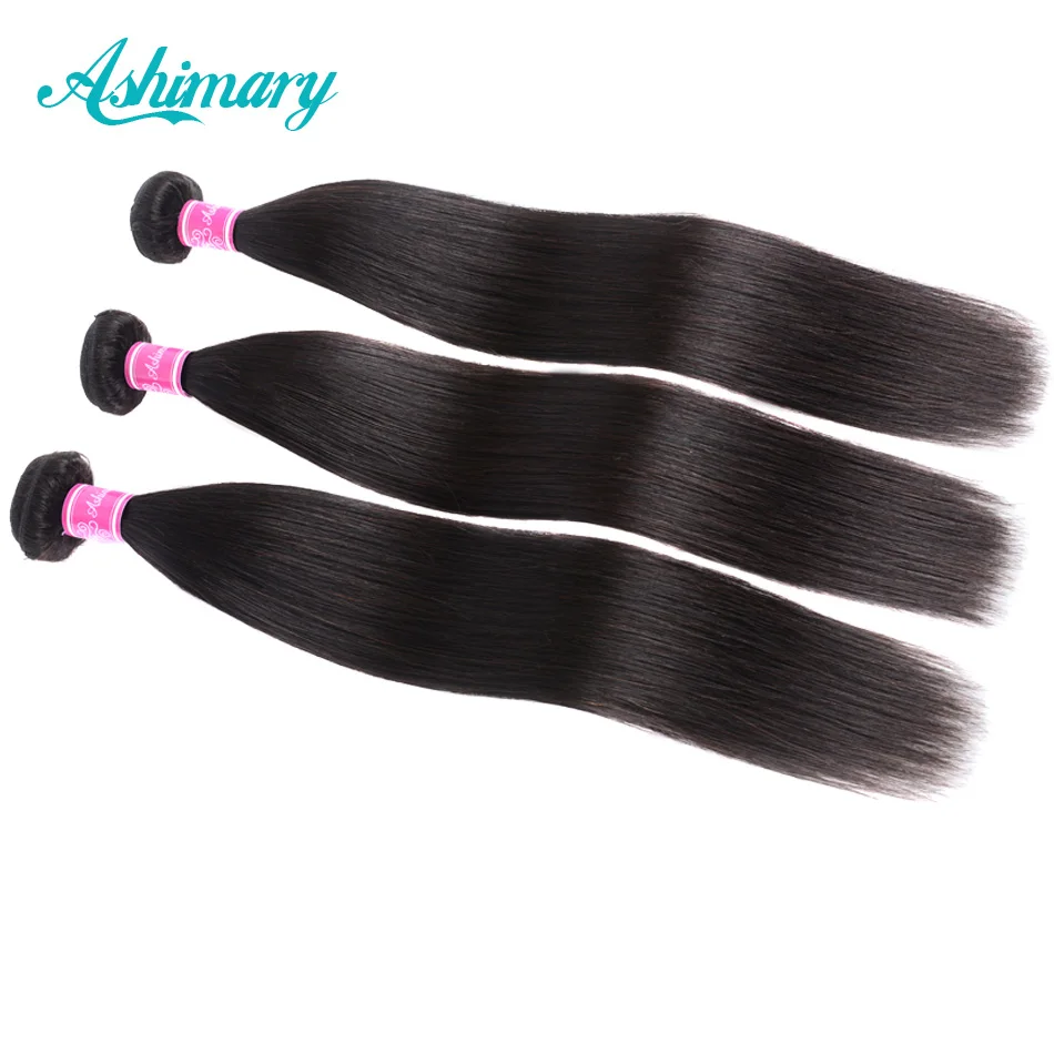 Прямые волосы 3 пряди с закрытием Remy прозрачный накладные virgin (не бразильских