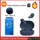 Беспроводная Bluetooth-гарнитура Redmi AirDots 3, стерео-наушники 2 в ухо с сабвуфером, звук CD, качество звука