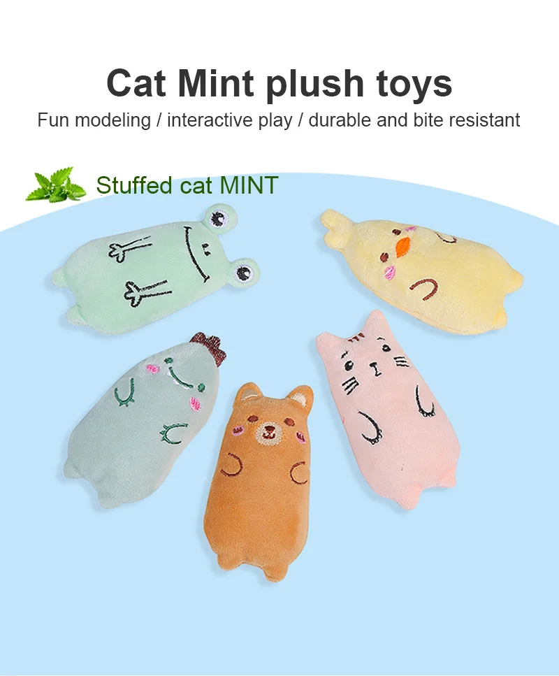 1 шт. плюшевая игрушка корова в форме головы коровы бык игрушки для бросания кошек