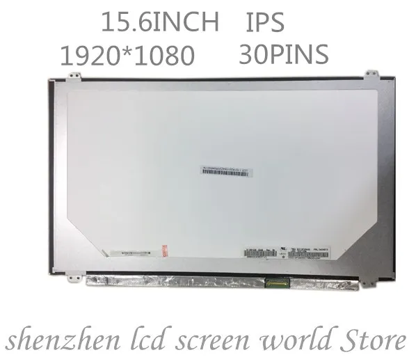 15 6-дюймовый ips lcd матрица LP156WF4 LP156WF6 SPL1 SPC1 SPK1 SPB1 SPA1 B156HAN01.2 30PIN EDP 1920X1080 ноутбук