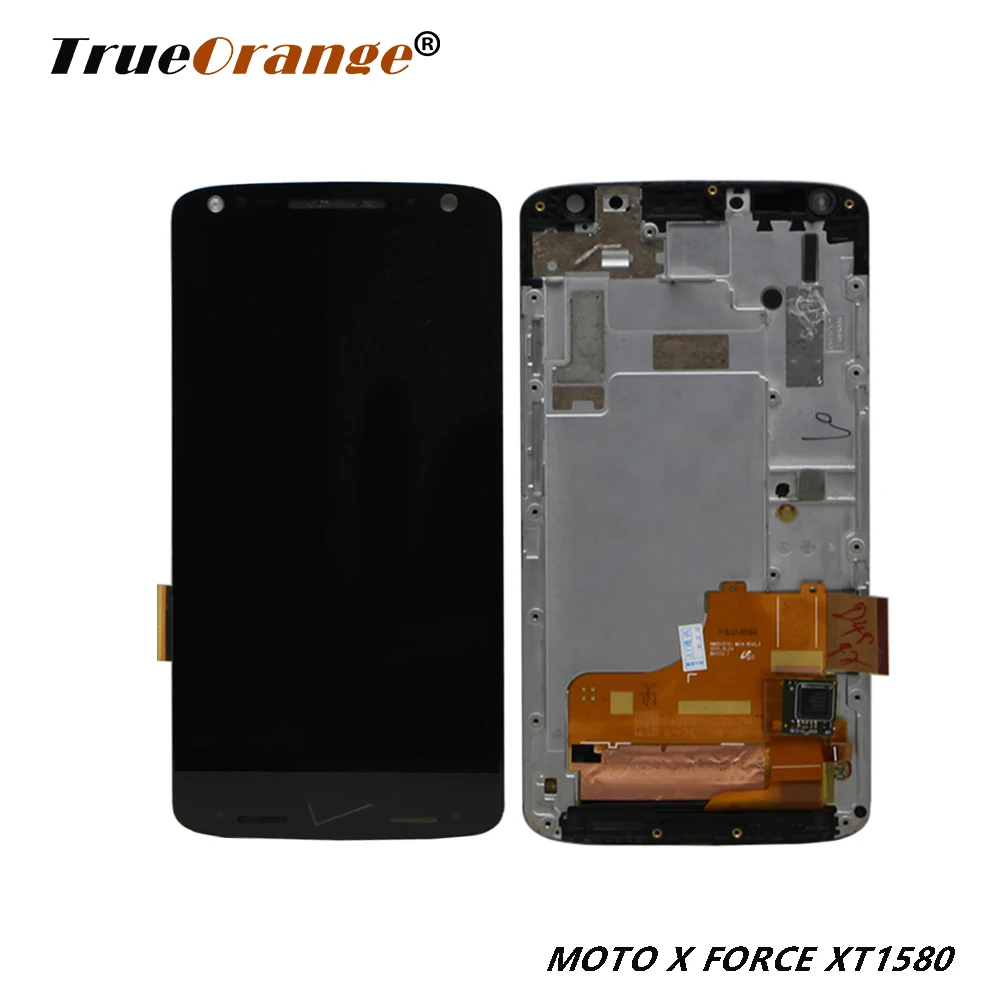 ЖК дисплей для Motorola moto x force XT1580 с сенсорным дигитайзером в сборе рамкой|Экраны