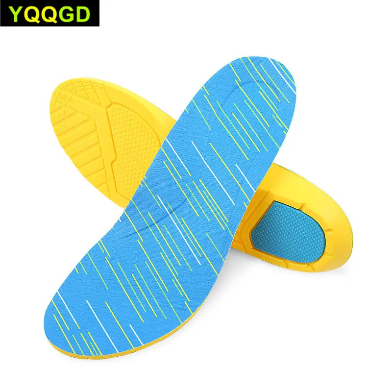 1 пара эластичных стельки для обуви мужчин и женщин с эффектом памяти дышащие