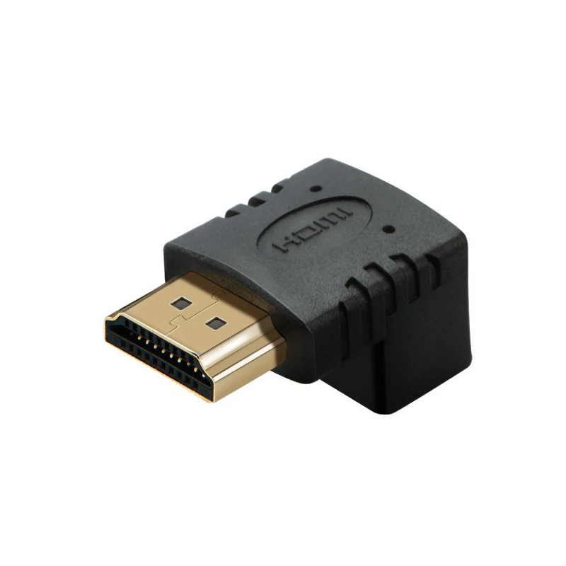 HDMI адаптер 270 градусов под прямым углом мужчин и женщин кабель конвертер 1080P