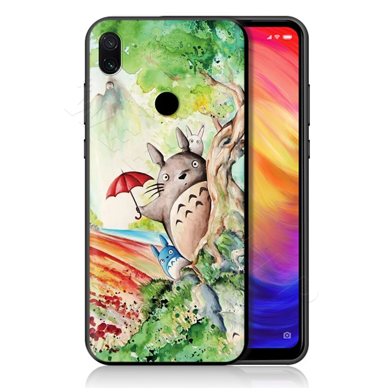 Чехол Totoro для Xiao mi Red mi Note 8 mi 3 6 8 9 A1 A2 A3 8A 6X9 T CC9 Lite SE Pro Max F1 10 - Цвет: 4