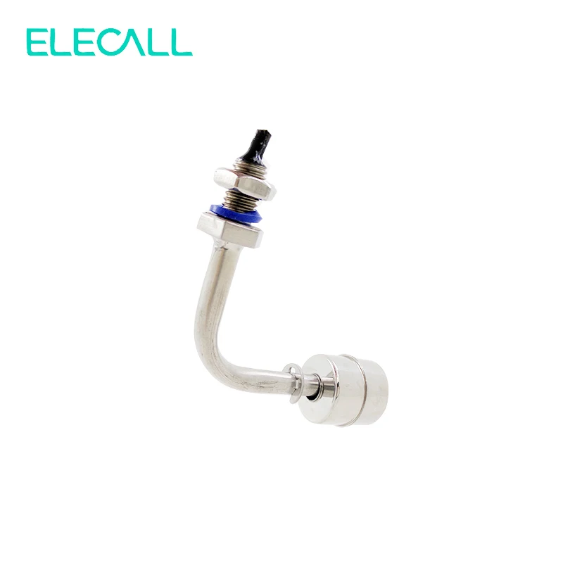 

New Right Angle Water Level Sensor Liquid Float Switch Tank Pool Stainless Steel 10W ESC7810 1A1