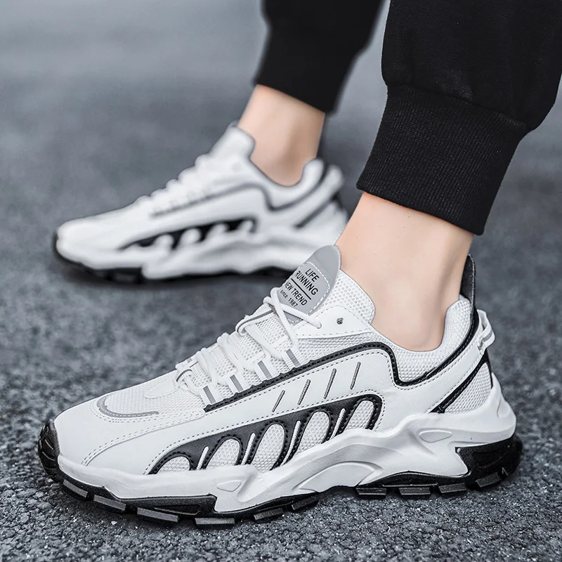 

New High Quality Running Shoes for Men Breathable Athletic Sports Shoes Designer Comfortable Soft Jogging Sneakers Zapatillas