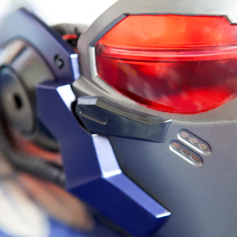 ABS пластик Солдат 76 маски с светодиодный подсветкой для Косплей солдати76 маска