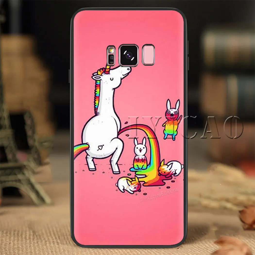 Единорог Мягкий чехол для samsung A10 20 30 40 50 60 70 A20E | Мобильные телефоны и аксессуары
