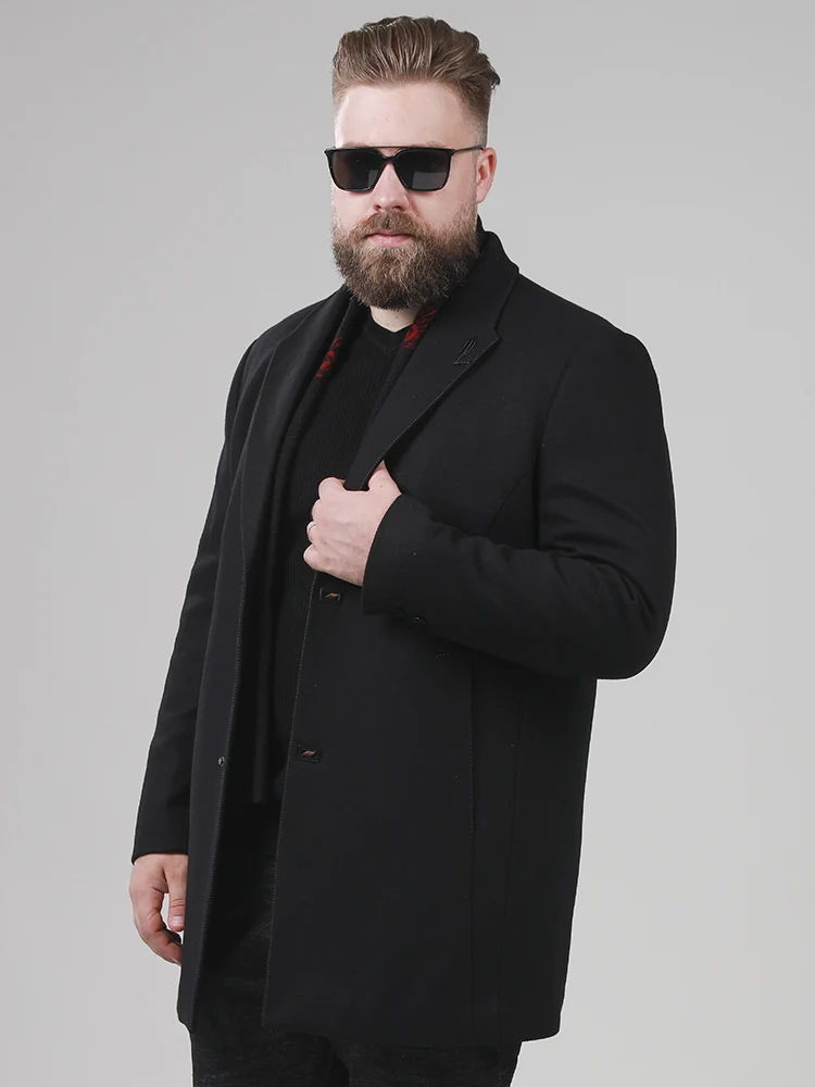 Новый 8XL 7XL 6XL размера плюс Для мужчин в деловом стиле Повседневная Длинная Куртка
