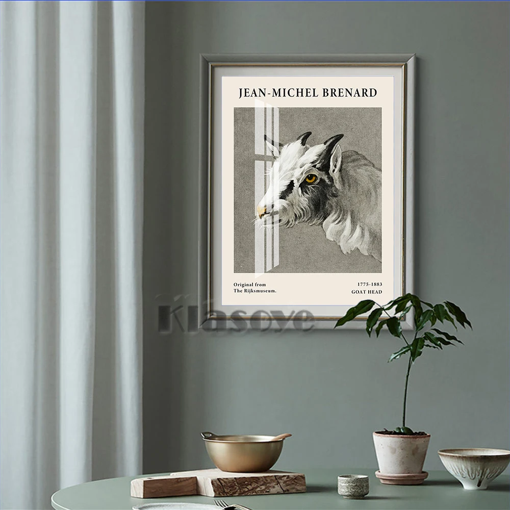 

Jean Bernard Famous Classic Poster Retro Art Canvas Painting Exhibition Museum Prints Art Wall Picture Modern Home Room Decor