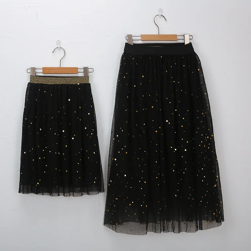 

Little Girls Skirts Long Toddler Children Clothes Kids Pink Black Grey Baby Girl Mesh Skirt Summer Spring Autumn Clothing 2021