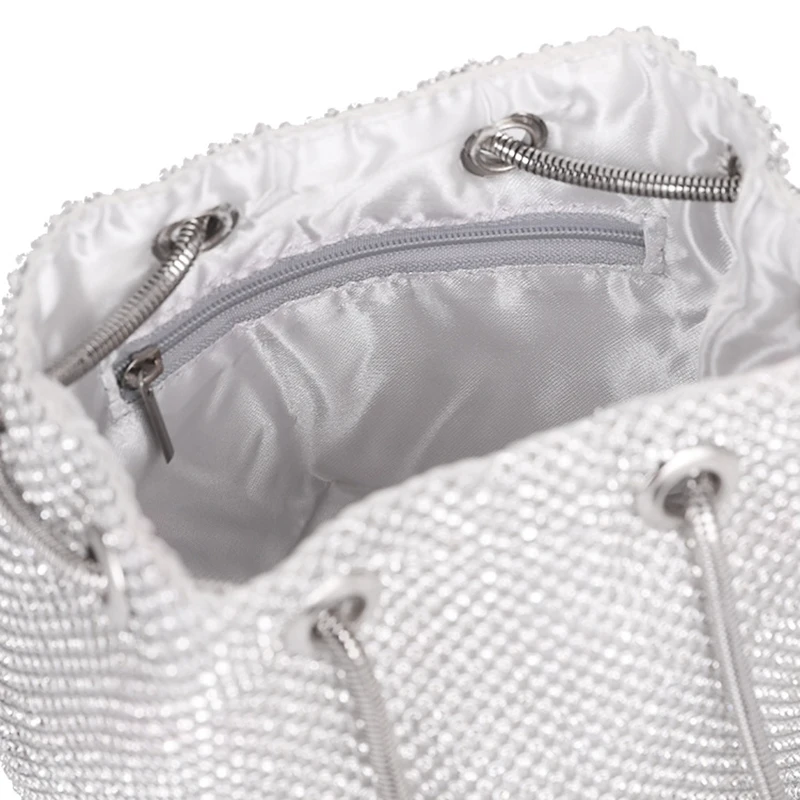 Вечерняя Сумка клатч роскошная женская сумка ведро сумки на плечо с бриллиантами