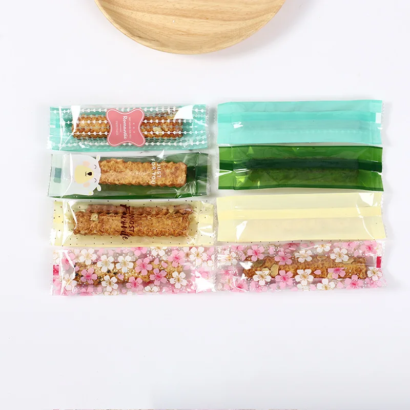 50 шт мультфильм небольшие полиэтиленовые пакеты для конфет леденец печенье