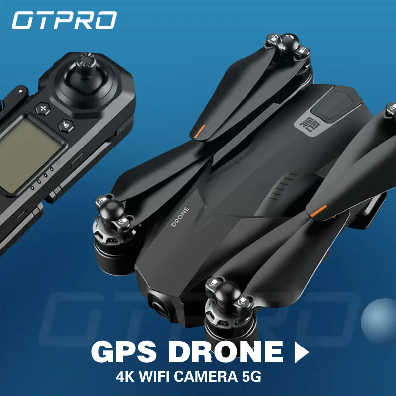 Мини Дрон OTPRO с GPS 4K HD 1080P Wi Fi FPV|Радиоуправляемые вертолеты| |