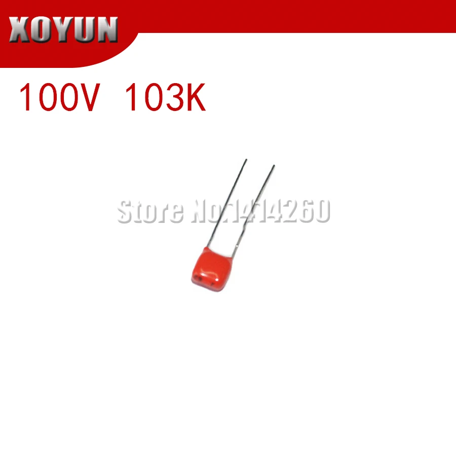 10 шт. CBB 100V 103K 0 01 мкФ 10NF K P = 5 мм|Конденсаторы| |