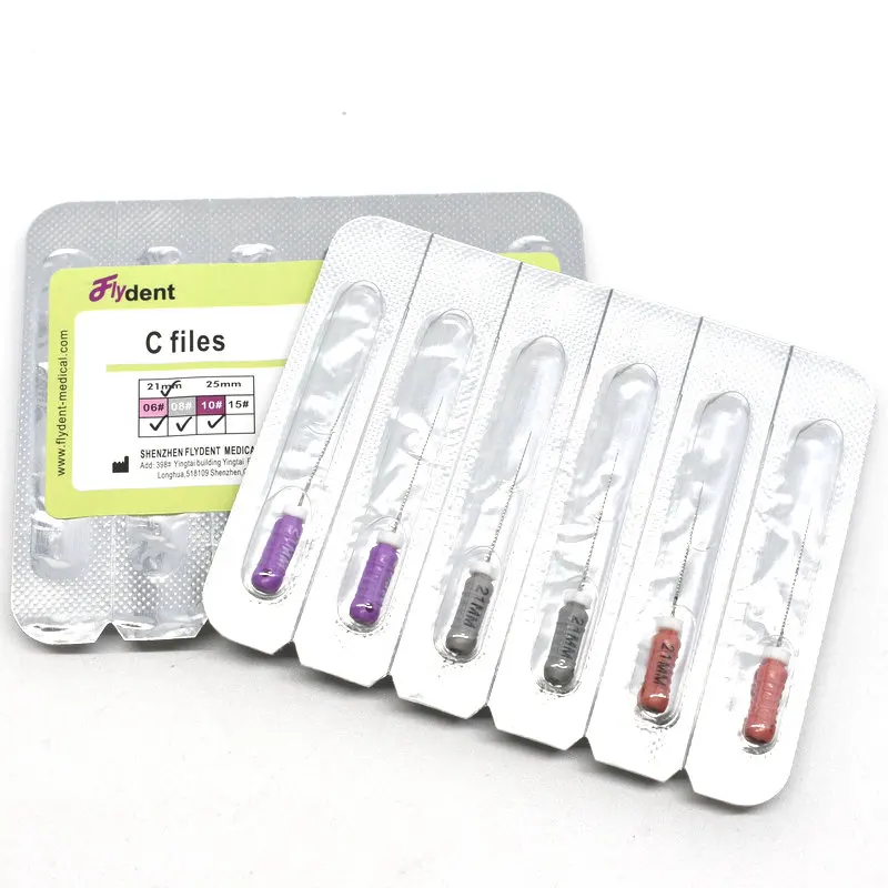 Стоматологический инструмент ручное использование C + файлы эндододонтические