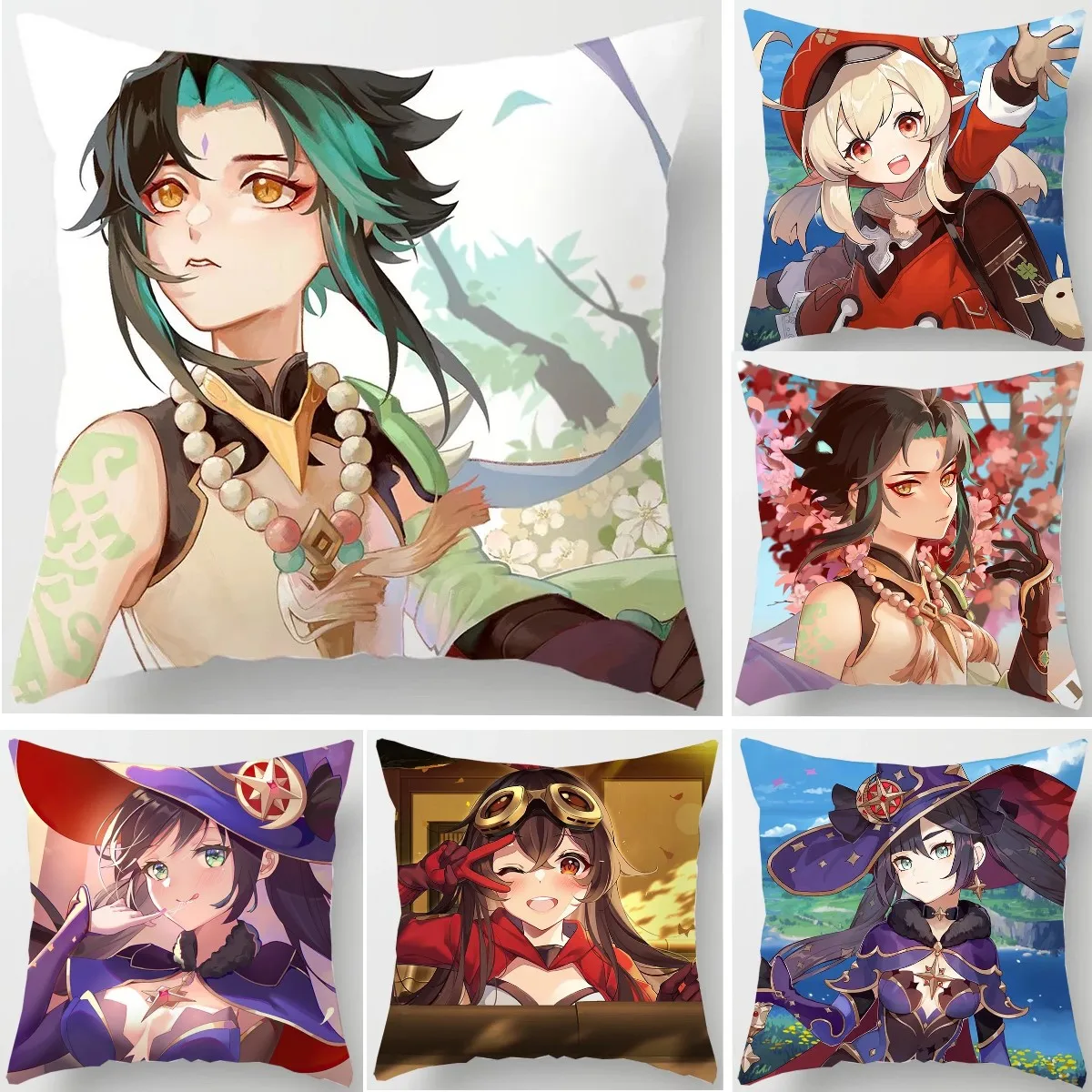 Подушка Genshin Impact 45x45 см Kawaii Loli подушка для обнимания сексуальное аниме игр