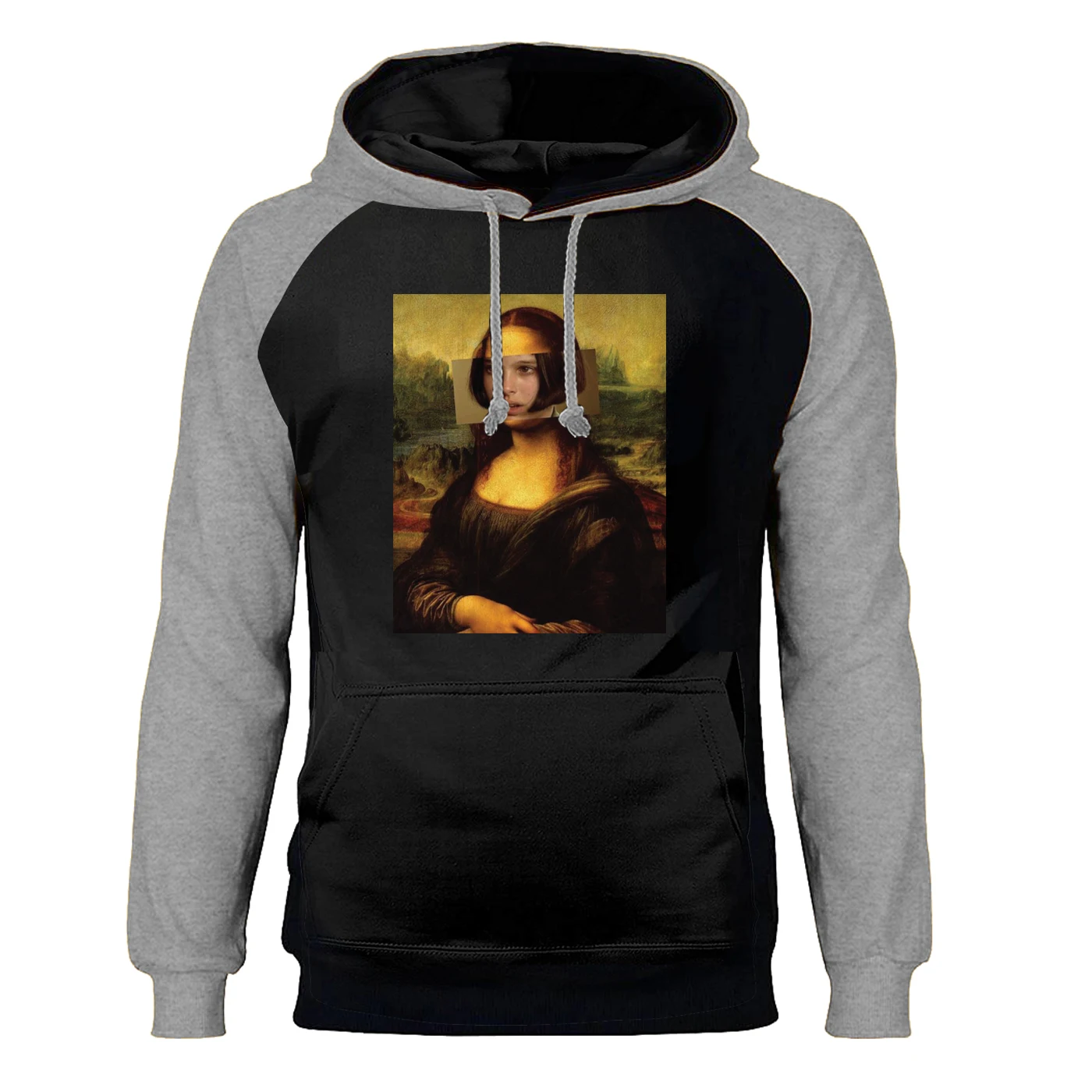 Mona Lisa Leon/толстовки с капюшоном забавные винтажные толстовки сезон зима осень