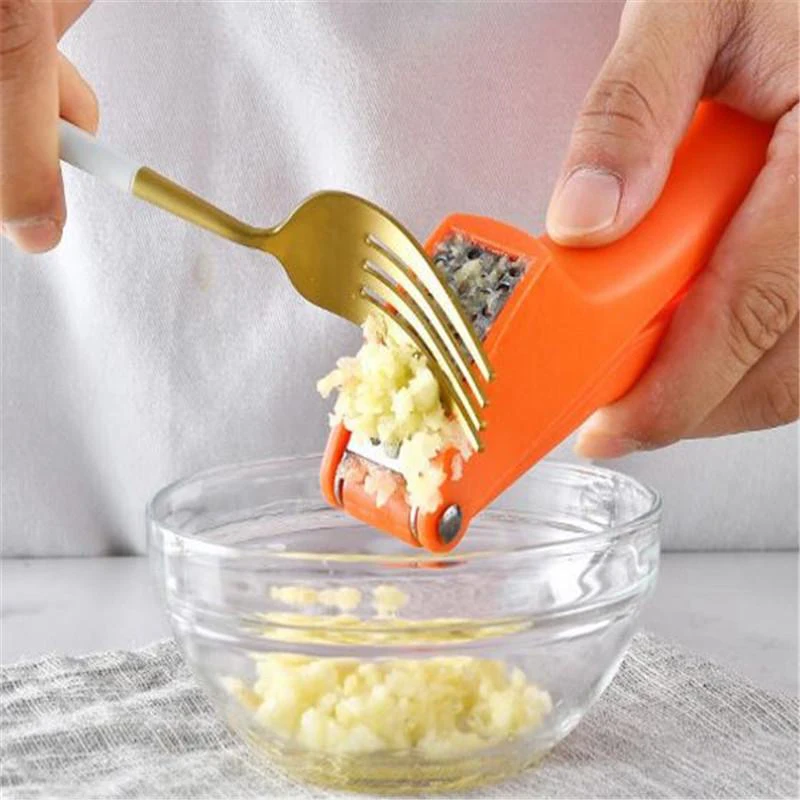 

Stainless Steel PP Garlic Presses Ginger Cutter Candy Color Plastic Grinding Tool Handheld Planer Kitchen Grater Grinder