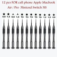 professional maintenance screwdriver y0 6 y1 5 y2 0 pentalobe 0 8 t2 bits screwdrivers set p5 for ns apple macbook air
