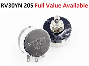 2 шт., потенциометр RV30YN20S B501 B102 B202 B502 B103 B203 B503 B104 B204 B254 b505 B105 RV30YN 20S