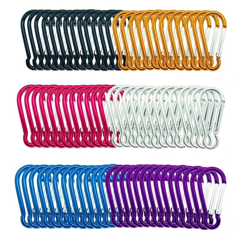 15 шт. карабины из алюминиевого сплава с карабином |