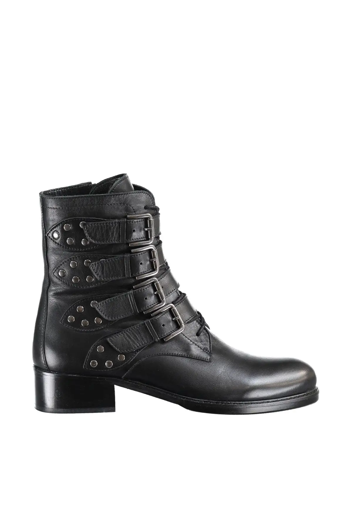 Черные женские ботинки и с жемчугом 120117553420