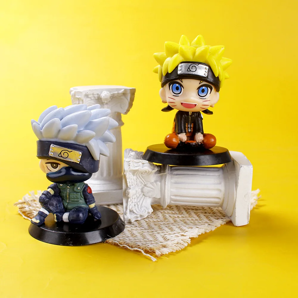 Горячая доставка удзумаки Q Ver. Экшн-фигурка из ПВХ Hatake Kakashi Uzumaki аниме