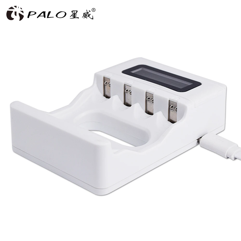 4 слота Ulrea быстрая умная Интеллектуальная батарея Usb зарядное устройство для 1,2 в AA AAA NiCd NiMh аккумуляторная батарея ЖК-дисплей быстрое зарядное устройство
