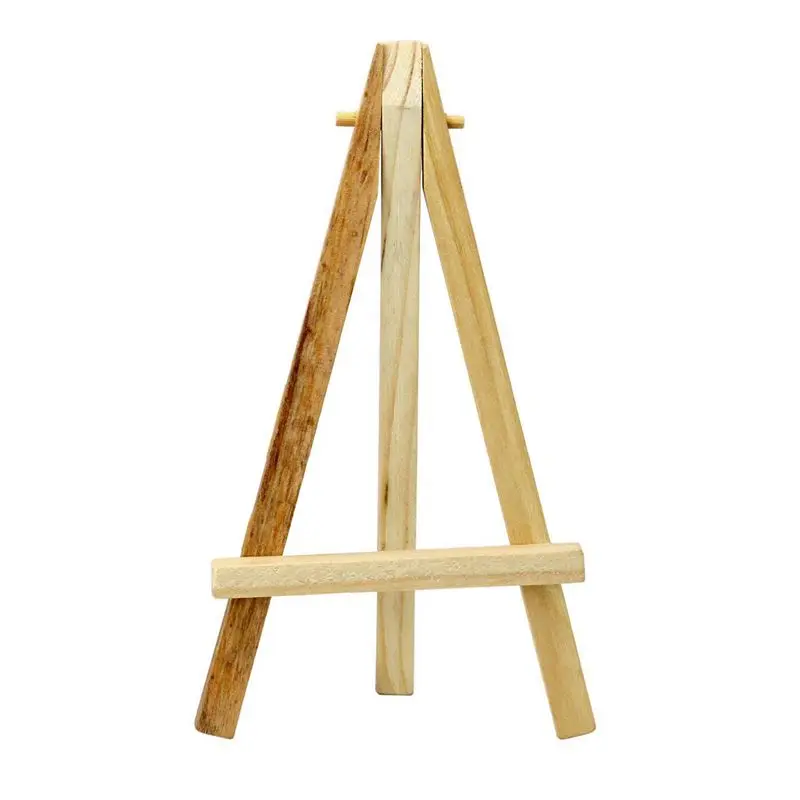 Мини 6 дюймов высокий деревянный мольберт художественные проекты фотоснимком