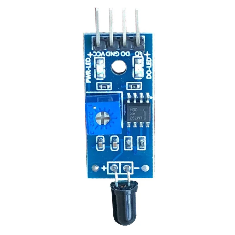 3 V 5 IR Инфракрасный пламени Сенсор 4 контактный обнаружения модуль для Arduino