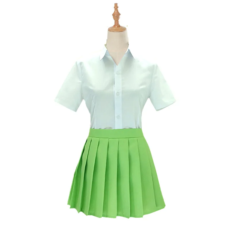 Anime Quintessential Quintuplets Miku Nakano Ichika Nino Cosplay Costume Yotsuba Skirt School Uniform Mardi Gras Dress | Тематическая