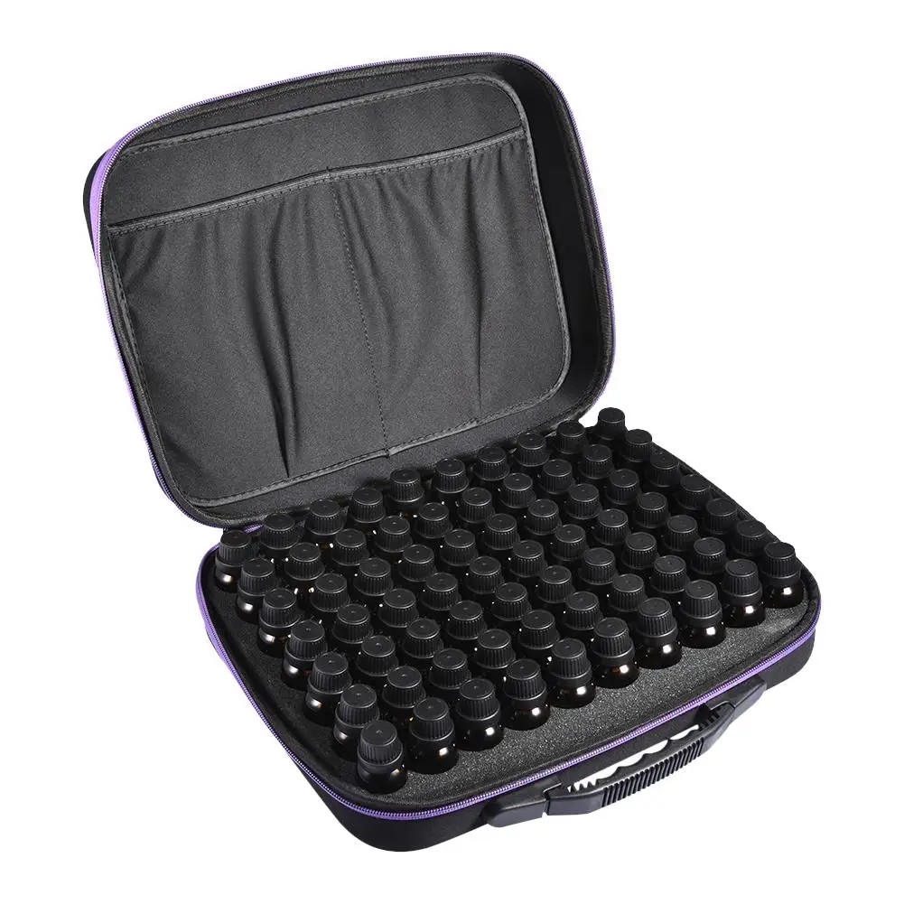 Держатель для эфирного масла чехол путешествий контейнер хранения 15/10/5 мл 70