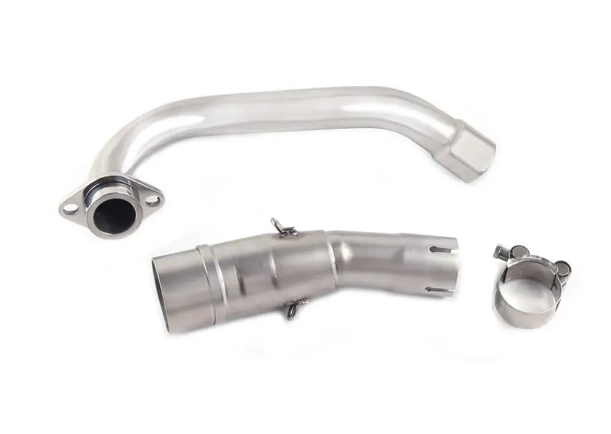 same photo Установка без шнуровки для Yamaha XMAX X-MAX 250 300 400 XMAX250 17-18 средняя Соединительная труба подходит для всех 51 мм Глушитель Q - Цвет: same photo