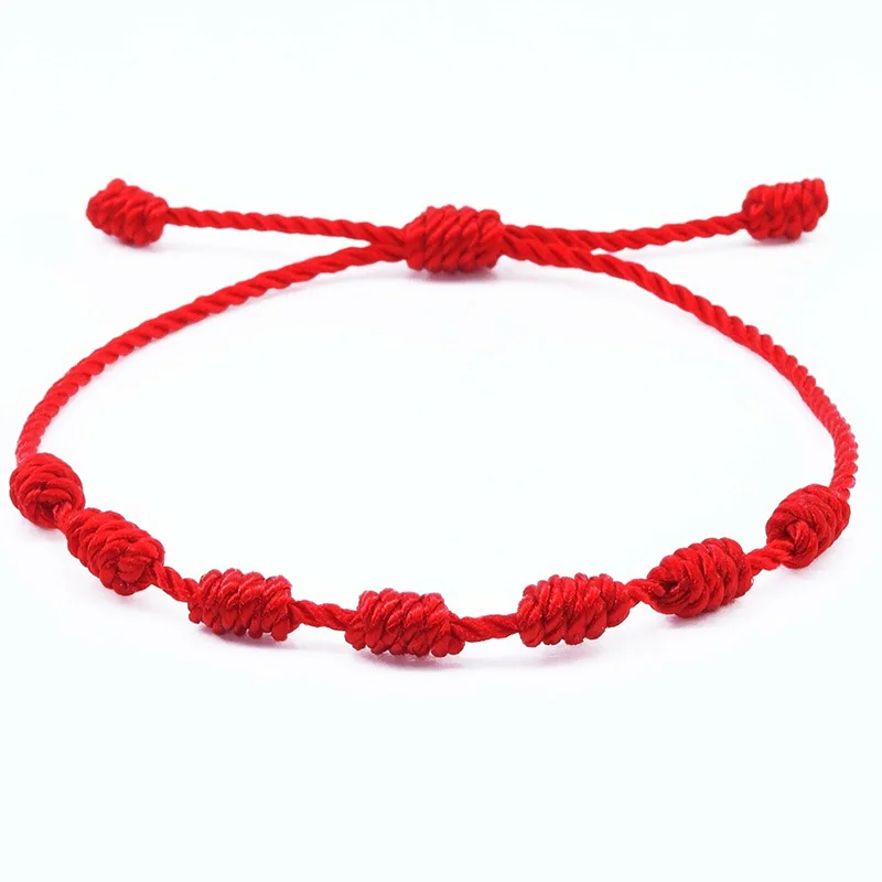 

2021 New Lucky Red Bracelet for Kids Red Rope Knot Bracelets Baby Lucky Bracelet Simple Handmade Jewelry Bijoux Gifts