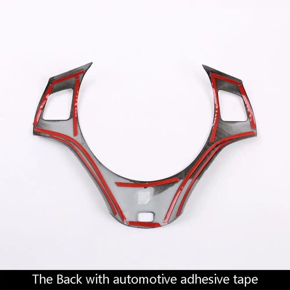 Автомобильный Стайлинг обогащение рулевого колеса рамы отделка для BMW E90 3 серии